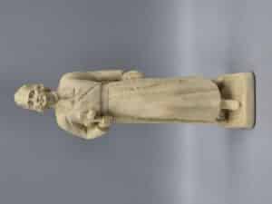 Louis de Montfort nek geplakt