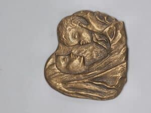 Maria met kind Rokoko 1970