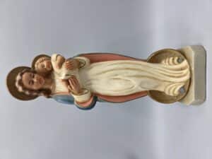 Maria schade aan de voet