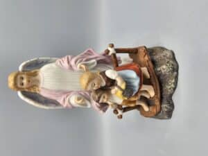 Beschermengel kinderen over brug