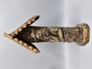 Jezus op de koude steen