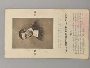 Mutien Marie Papier reliek