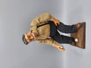 Ouder man doet Jeu des Boulles Michel Girault