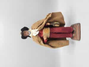 Santons De Yolande herder met lamp