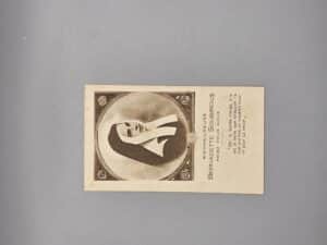 Bernadette Soubirus papier reliek
