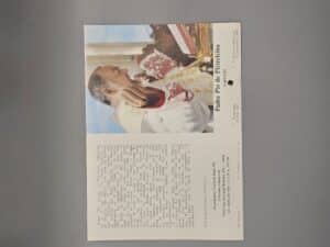 Padre pio Reliek Papier