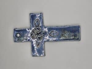 Wiegenkruisje terracotta