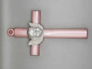 Wiegkruisje celluloid