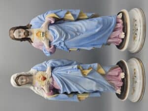 Jezus en Maria heilig hart